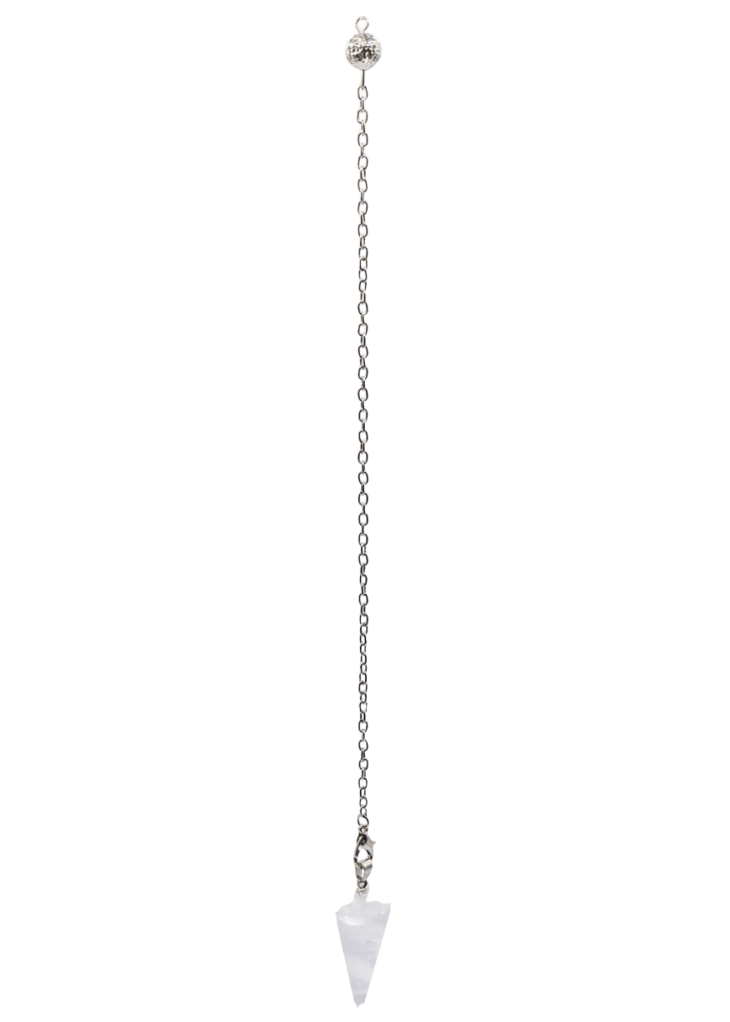 Quartz Crystal Tear Drop Pendulum