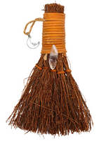 Quartz Crystal Pumpkin Witch's Broom