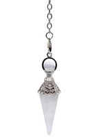 Ornate Quartz Crystal Pendulum