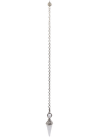 Ornate Quartz Crystal Pendulum