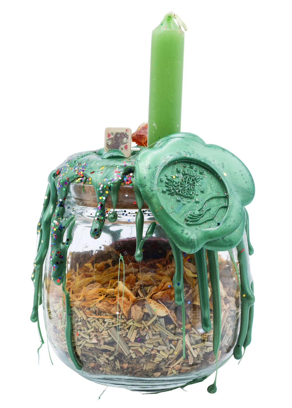 Rich AF Money Drawing Spell Jar - Large