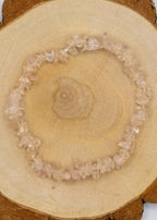 Rose Quartz Chip Stretch Bracelet