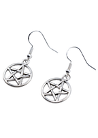 Pentacle Earrings