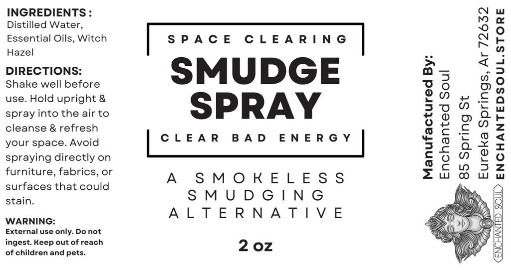 Smokeless Smudge Spray