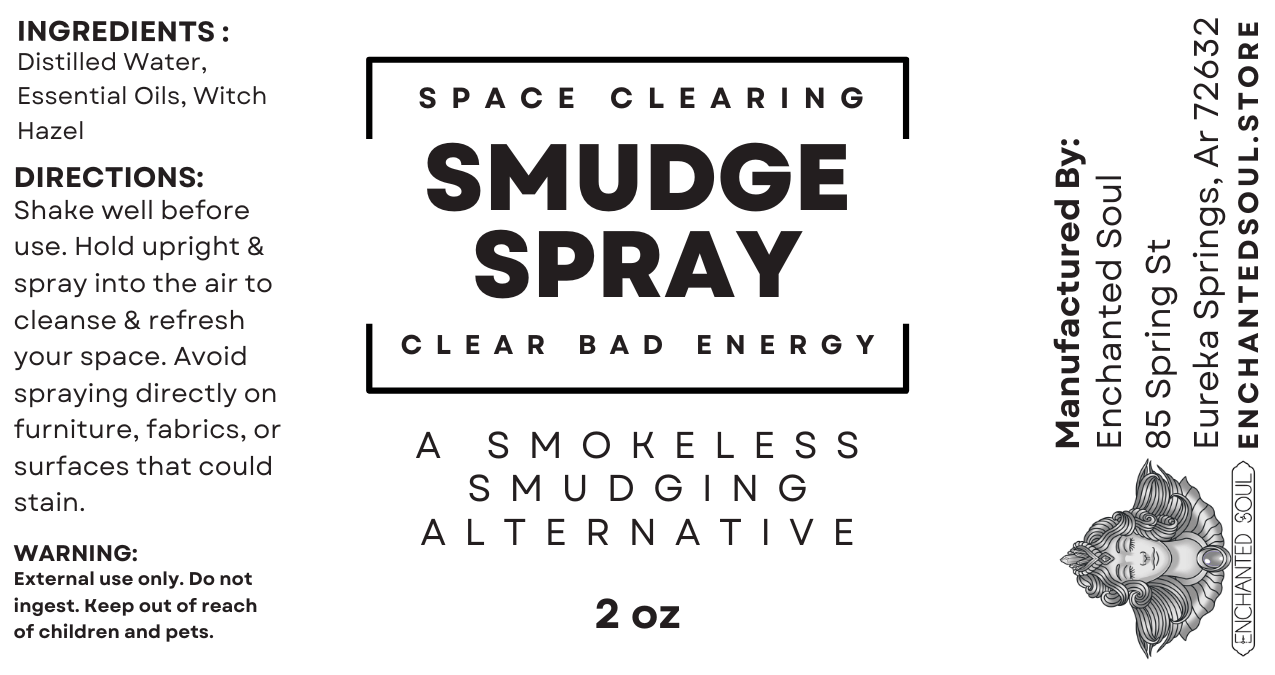 Smokeless Smudge Spray