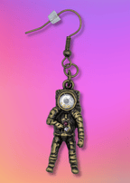 UFO & Astronaut Earrings