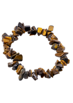 Tigers Eye Chip Stretch Bracelet