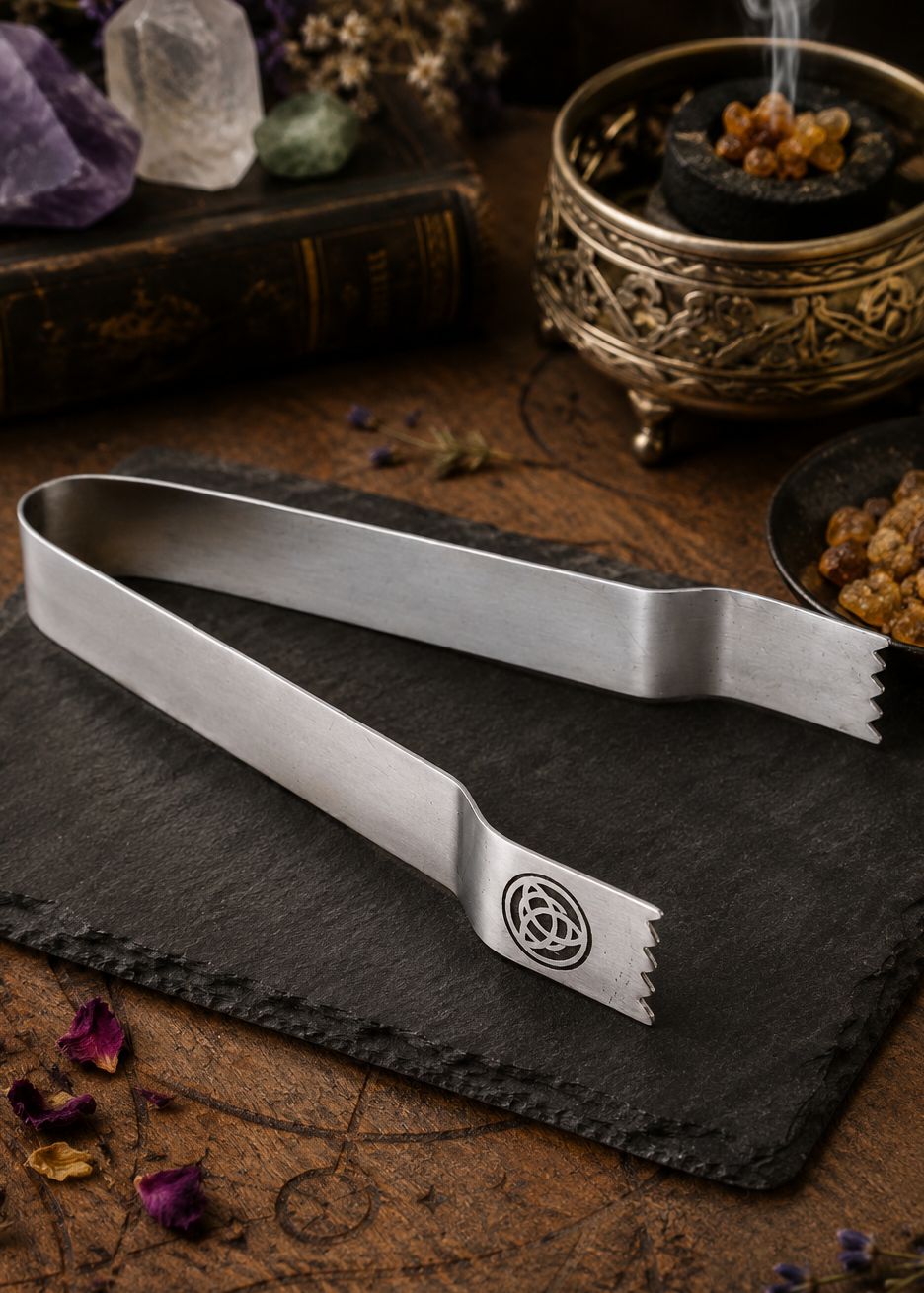 Triquetra Charcoal Tongs