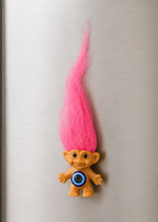 Troll Doll Evil Eye Refrigerator Magnet