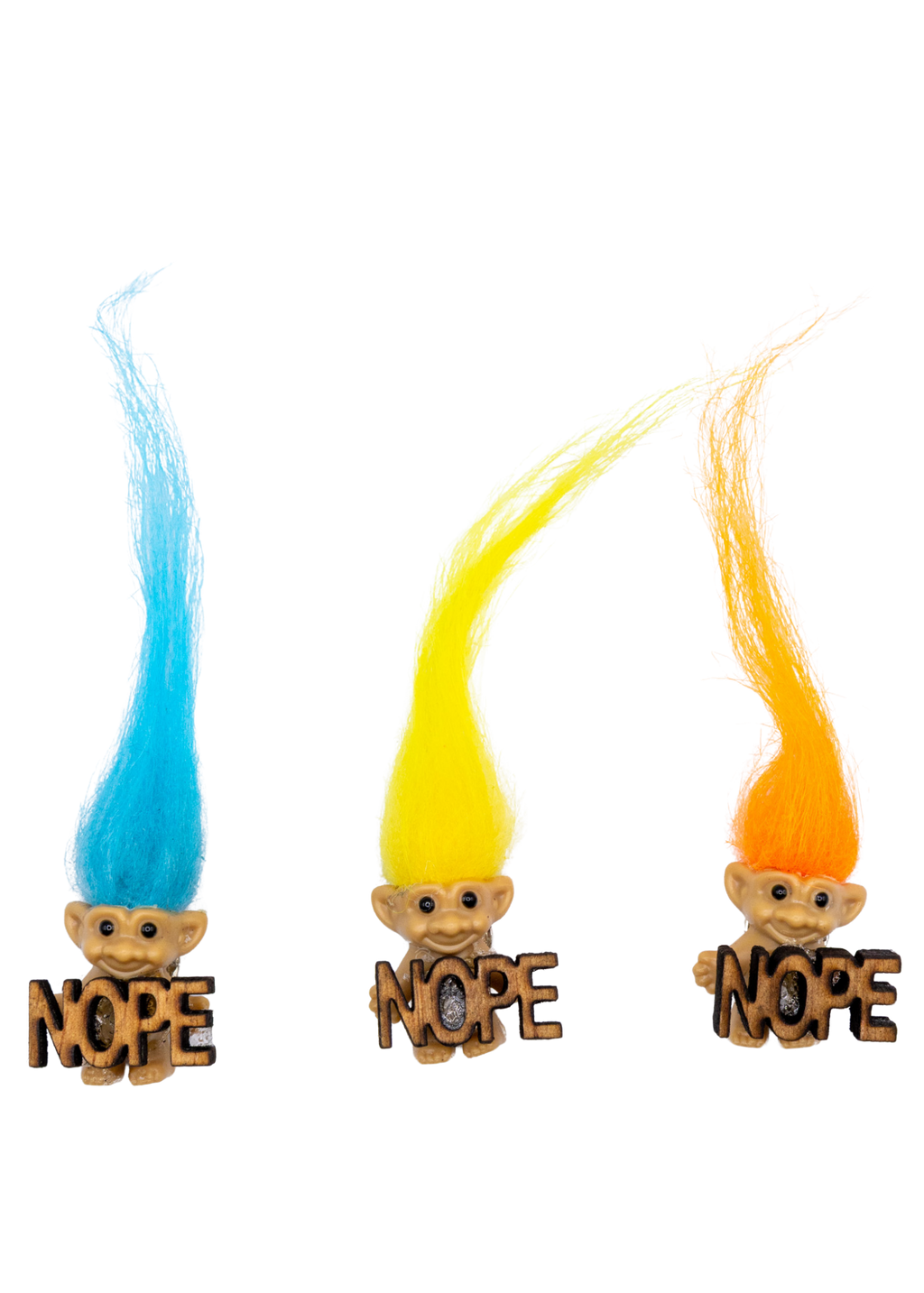 Troll Doll NOPE Refrigerator Magnet