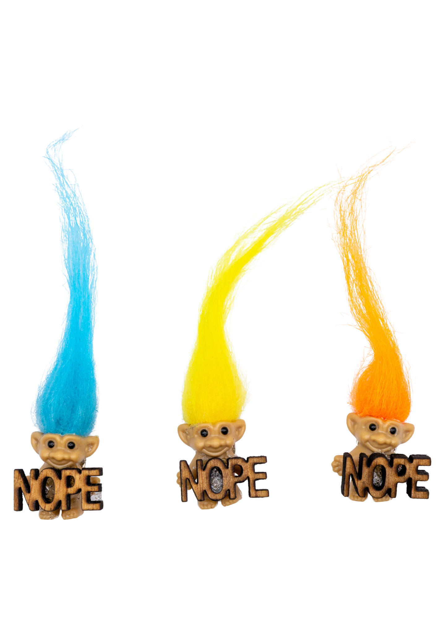 Troll Doll NOPE Refrigerator Magnet