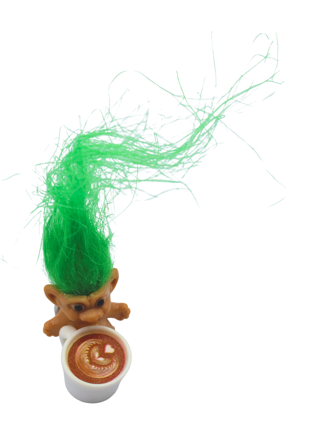 Troll Doll Coffee Refrigerator Magnet
