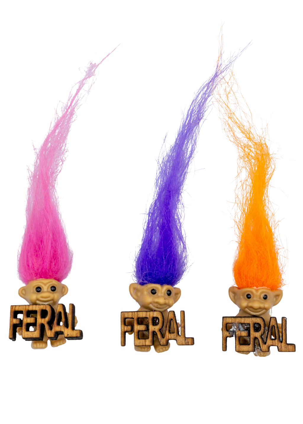 Troll Doll Feral Refrigerator Magnet