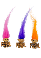 Troll Doll Feral Refrigerator Magnet