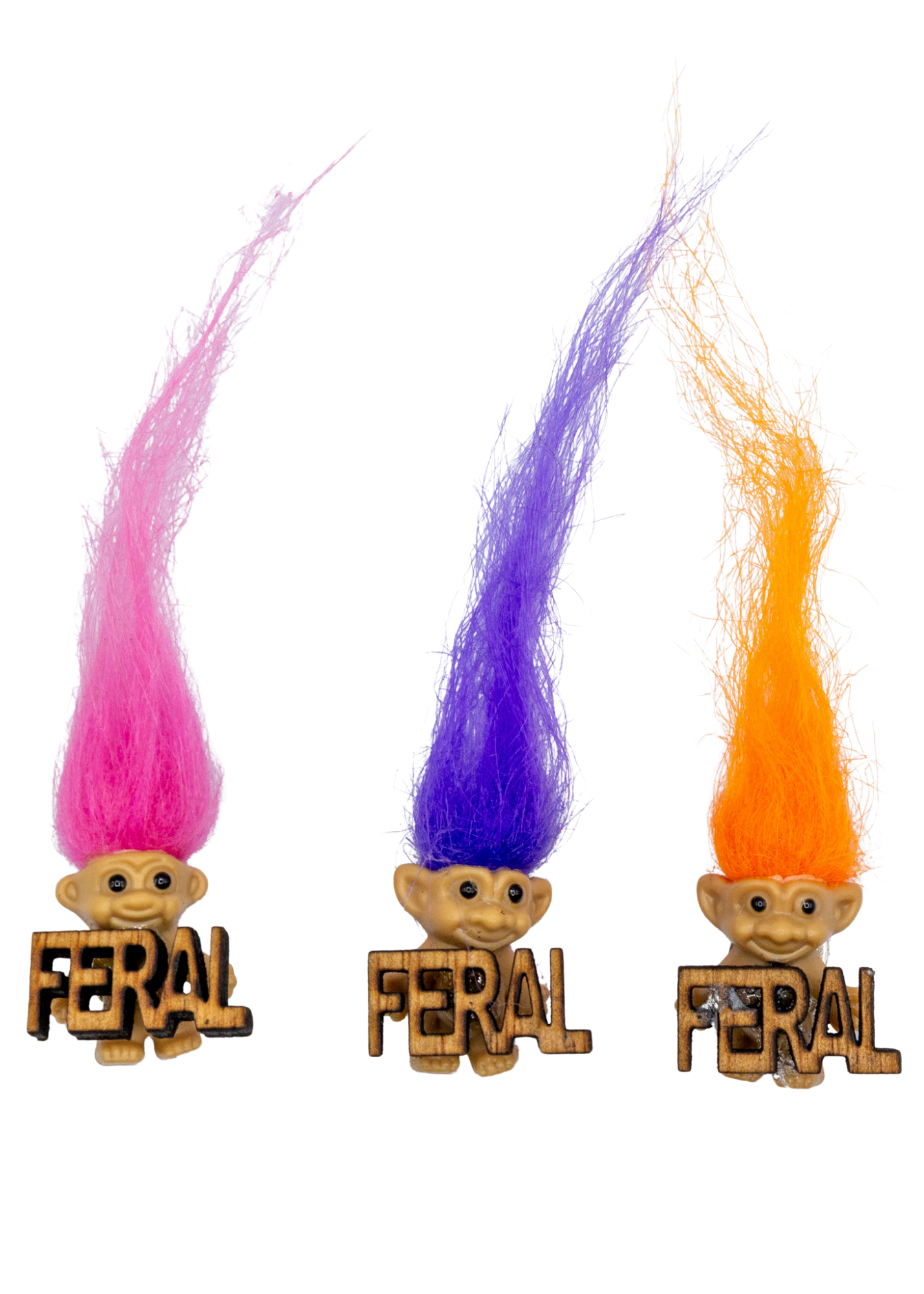 Troll Doll Feral Refrigerator Magnet