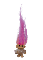 Crystal Troll Doll Refrigerator Magnet