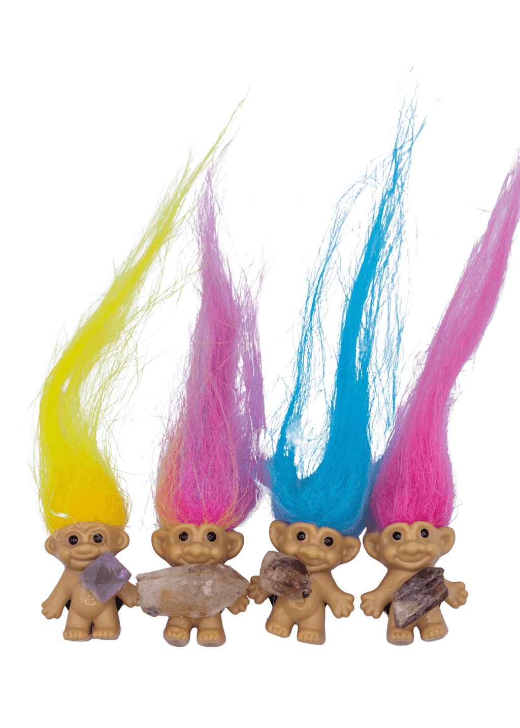 Crystal Troll Doll Refrigerator Magnet