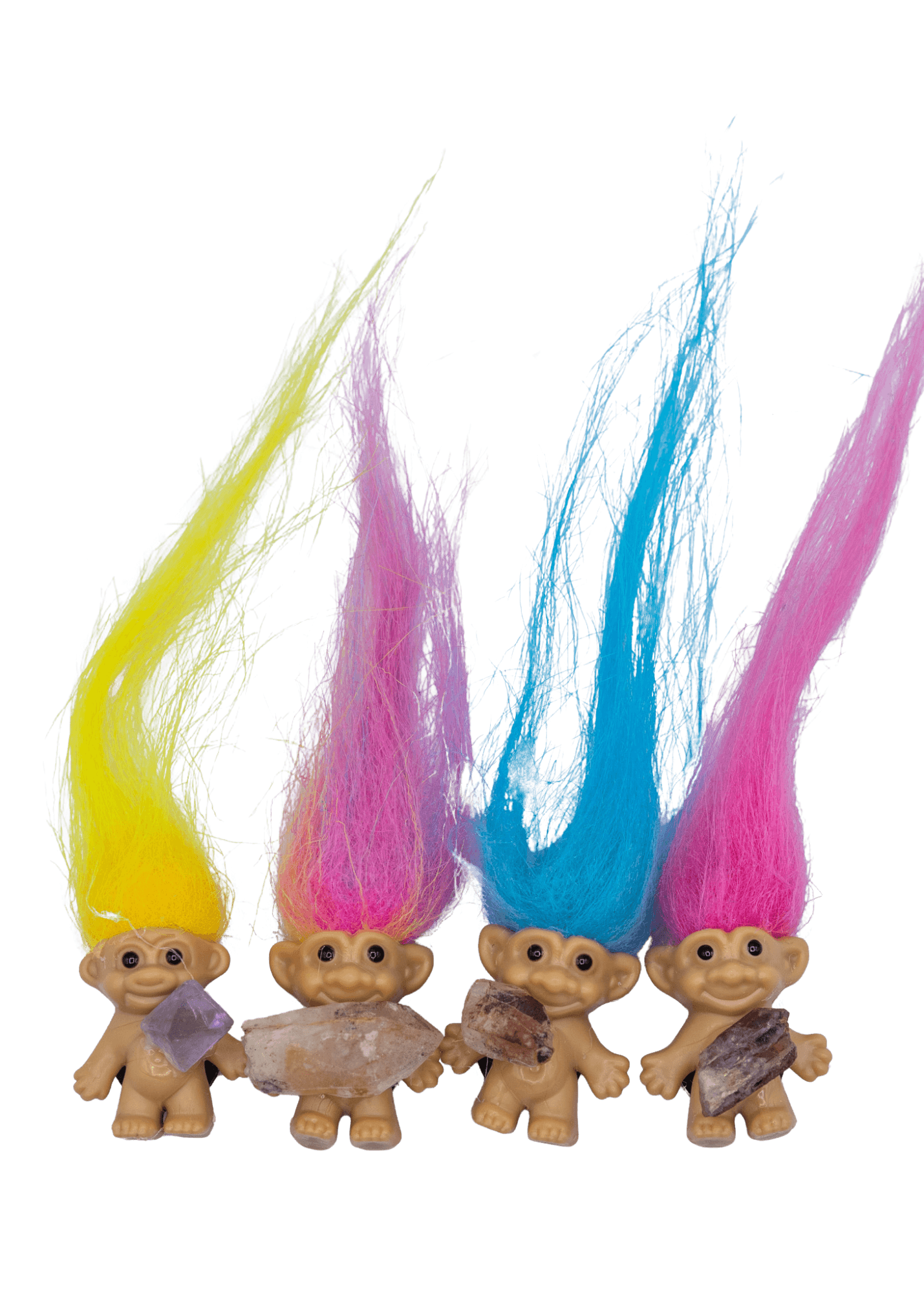 Crystal Troll Doll Refrigerator Magnet
