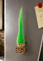 Troll Doll SLAY Refrigerator Magnet