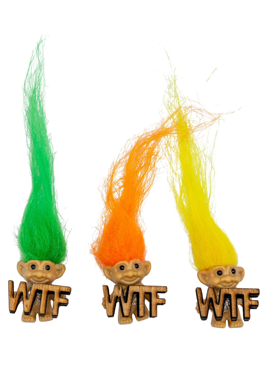Troll Doll WTF Refrigerator Magnet