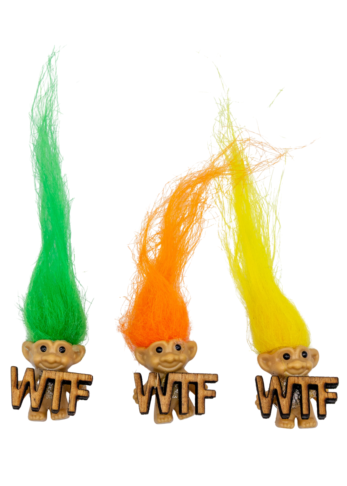 Troll Doll WTF Refrigerator Magnet