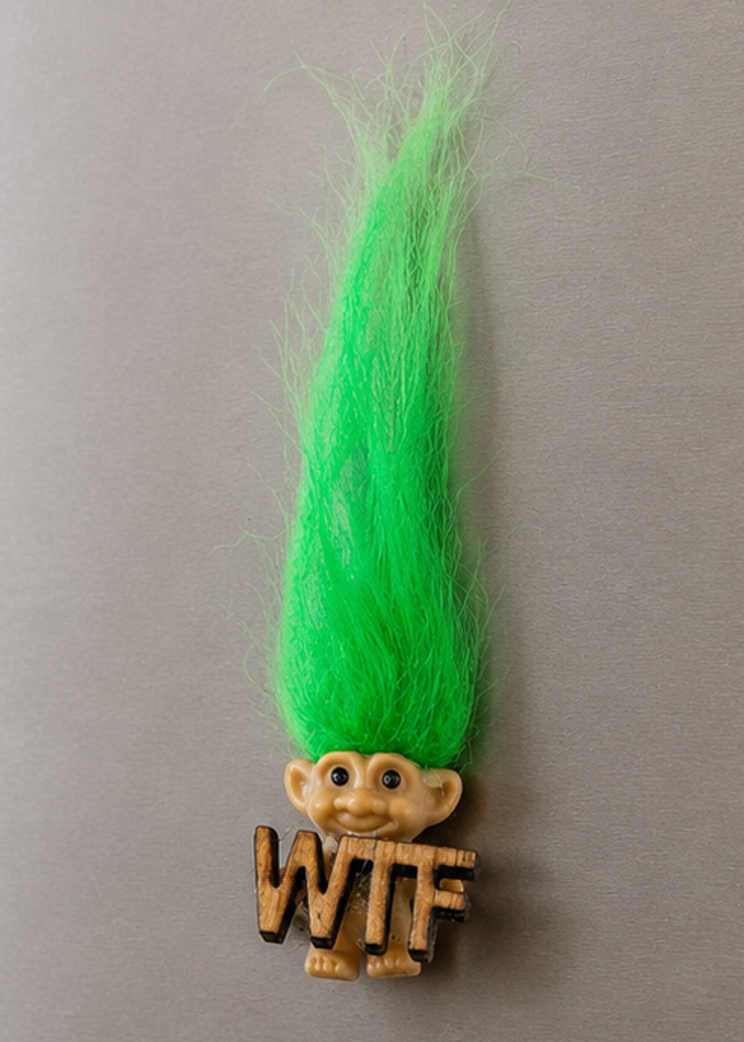 Troll Doll WTF Refrigerator Magnet