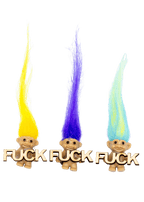 Troll Doll Fuck Refrigerator Magnet