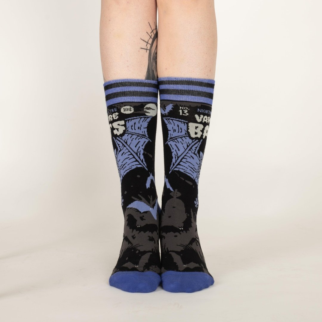 Vampire Bats Crew Socks