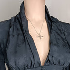 Sculptural Witch's Knot Pendant, Handmade