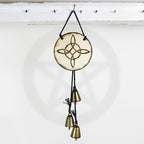 Witch's Bell: Witch's Knot and 3 Bells - Handcrafted