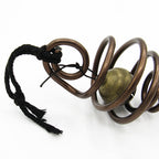 Witch's Bell: Spirals and Raw Quartz - Handcrafted