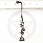 Vine-like Witch's Bell with Sleigh Bells - Handcrafted