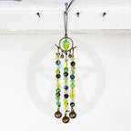 Witch's Bell / Suncatcher / Talisman with Glass Beads - Handcrafted