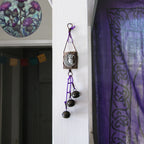 Witch's Bell with Owl Charm & Quartz Point - Handcrafted