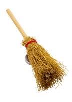 Witch Broom Refrigerator Magnet
