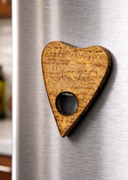 Small Planchette Wooden Magnet